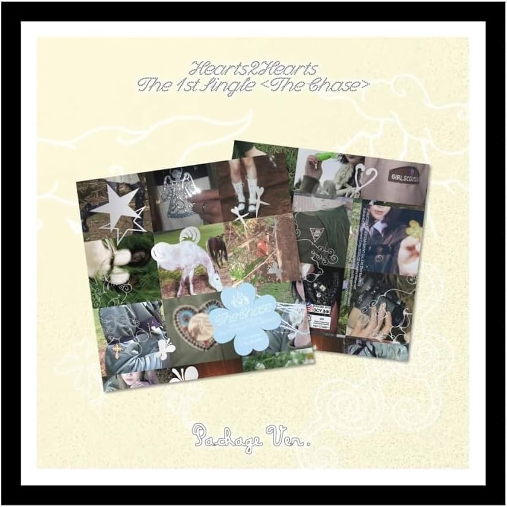 Hearts2Hearts アルバム　30枚　Package 新品未開封 Hearts2Hearts / ザ・チェイス：1st シングル【Package Ver